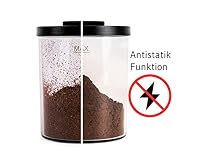 ROMMELSBACHER Kaffeemühle EKM 400 - Kegelmahlwerk, Antistatik-Funktion, 12 Portionen, Halterung für Siebträger, Mahlgrad in 35 Stufen, Bohnenbehälter 220 g, Pulverbehälter, 130 Watt – Ansicht 2