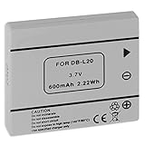 sanyo xacti camcorder charger Akku-Typ: Sanyo DB-L20, DB-L20A -- Kompatibel mit: