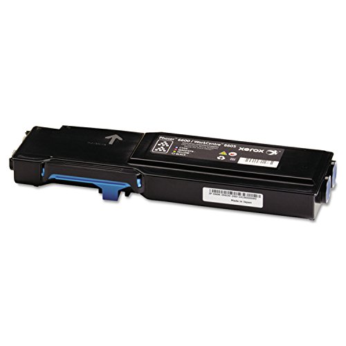 Xerox Phaser 6600/ WorkCentre 6605 Cyan Standard Capacity Toner Cartridge (2,000 Pages) - 106R02241