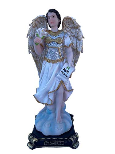 Set de 3 Arcángeles de Resina Religiosa 8" miniatura 5