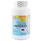 Rite Aid Col-Rite Stool Softener with Laxative Softgels, 100mg - 400 Count | Constipation Relief