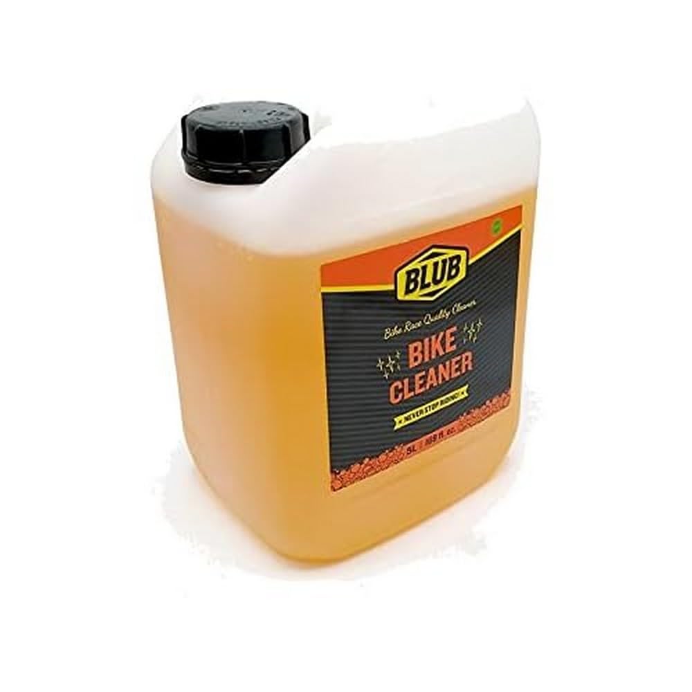 BLUB Bike Cleaner 5L | Spray Limpia Bici | Desengrasante Bicicleta MTB, BMX, y Bici Carretera | Limpiador Bicicletas, Kit Bicicleta | Limpiador Multifuncional, Jabón para Bicicleta para Limpieza Bici