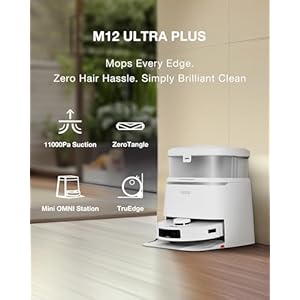 Yeedim12ultraplusrobotvacuumandmopupgrade11800pastrongsuctionzerotangletechnologytruedgedeepmoppingautomopwashingdryingautoliftmoppingminiomnistationwhite  Urban Country Home Decor Yeedi m12 ultra plus robot vacuum and mop upgrade 11800pa strong suction zerotangle technology truedge deep mopping auto mop washingdrying auto lift mopping mini omni station white  urban country home decor