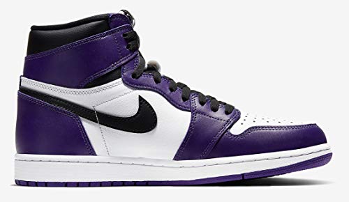 AIR JORDAN Black Court Purple Jordan 3 Retro