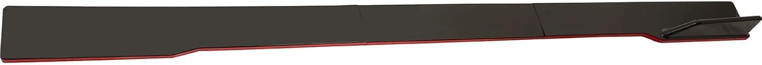 6 PCS Universal 2M/2.2M Side Skirts Extension Rocker Panels Lip Splitters Compatible for BMW ABS Car Accessories Car Styling(2m)