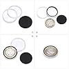 SPLF 100 Pieces 30mm Coin Capsules and 5 Sizes (17/20/25/27/30mm) Protect Gasket Coin Holder Case with Plastic Storage Organizer Box for Collection Supplies #4
