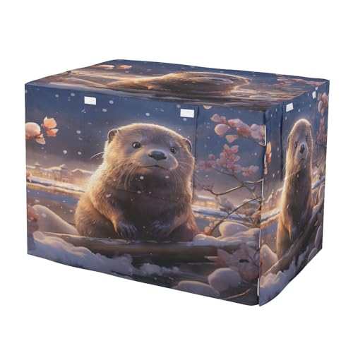 Housse imperméable cage chien chat loutre contre la pluie - 2