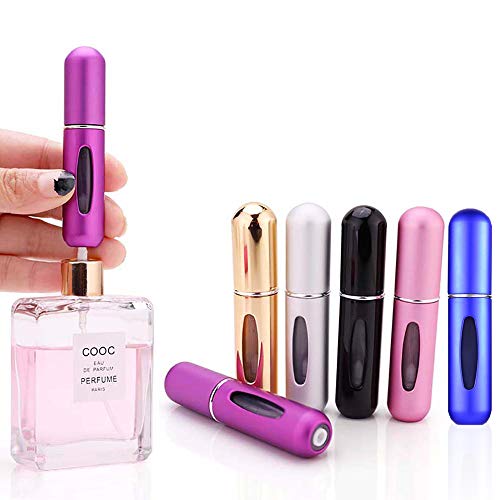 5ml Portable Mini Refillable Perfume Spray Bottle Cosmetic Containers Spray Atomizer for Travel