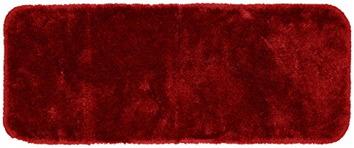 Garland Rug Finest Luxury Ultra Plush Washable Nylon Rug, 22-Inch by 60-Inch, Chili Pepper Red