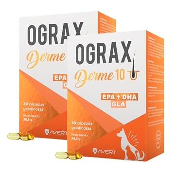 OGRAX DERME 10 - SUPLEMENTO ALIMENTAR COM 2 UNIDADES