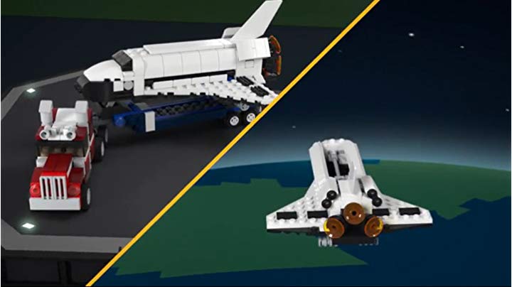 Amazon.co.jp: レゴ(LEGO) クリエイター シャトル輸送機 31091 知育