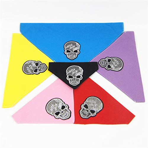 POPETPOP Bandana de Cachorro de Halloween - Bandana de Halloween AjustÃ¡vel para Animais de EstimaÃ§