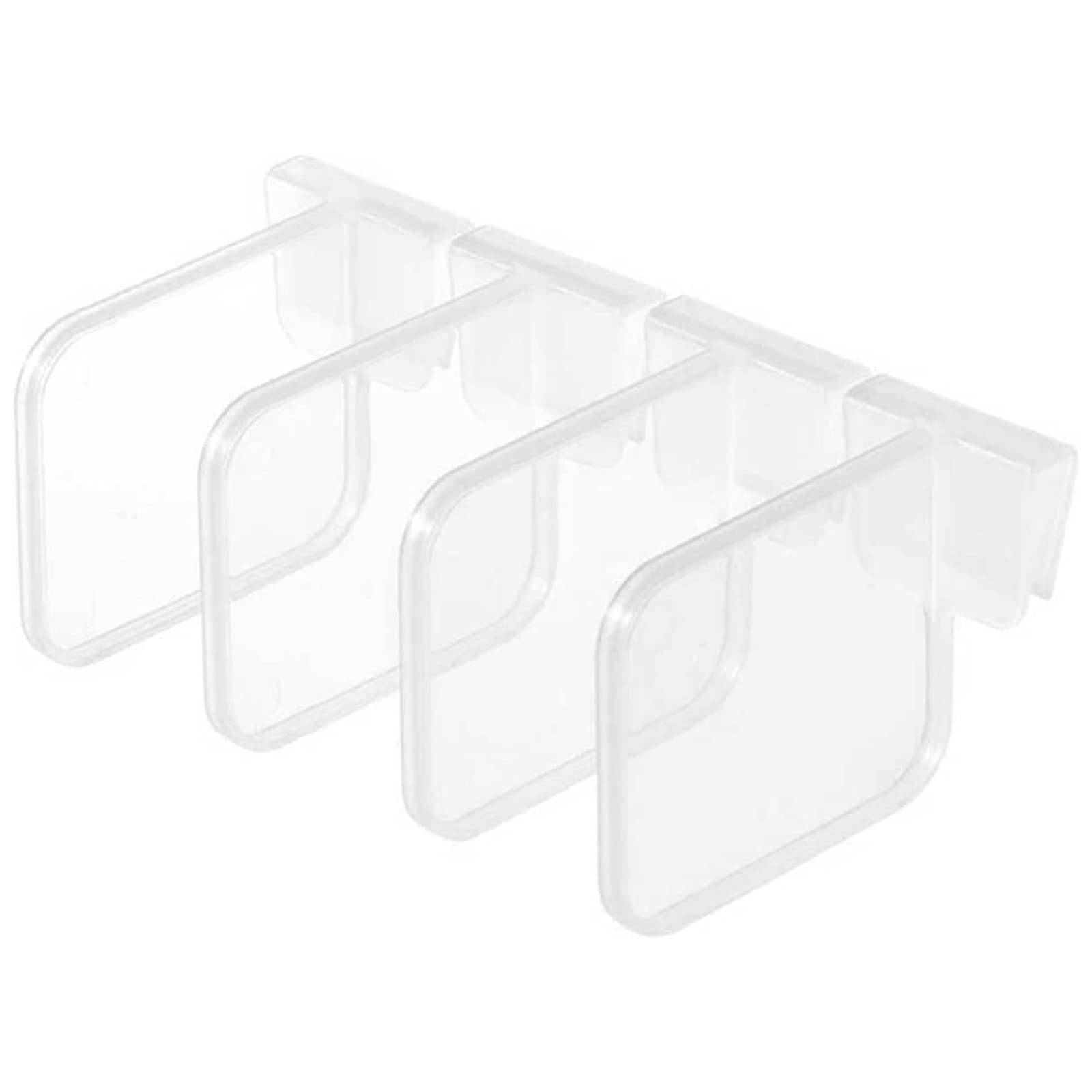 Buy Clear plastic storage baskets space allocator,Refrigerator organizer bins partition,Fridge