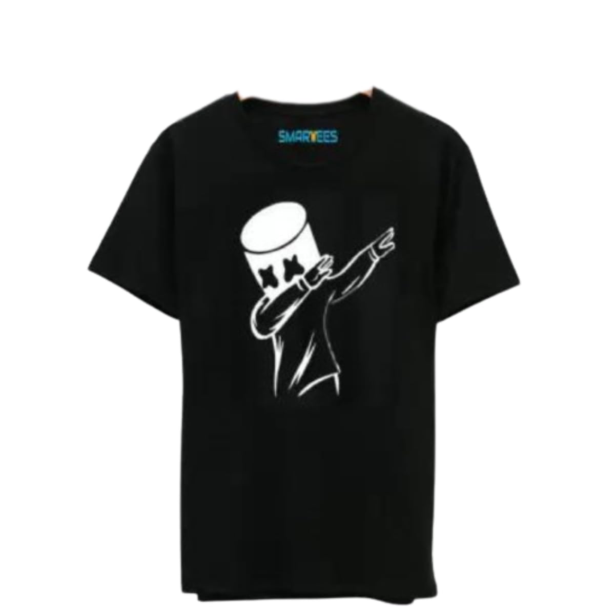 GenericOn Trend Round Neck Half Sleeves Regular fit Unique Style Gesture Printed T Shirt for Mens