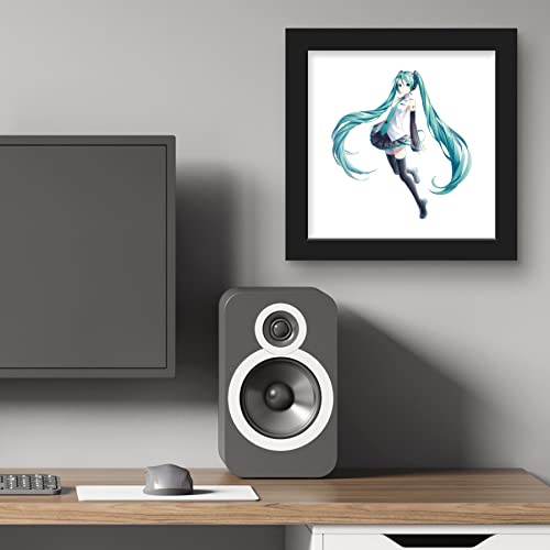 Trends International Gallery Pops 初音ミク 初音ミク ウォールアート ブラックフレーム版 12インチ x 12インチ [5]