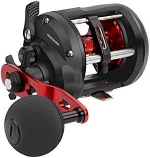 KastKing ReKon Level Wind Trolling/Jigging Fishing Reel,Round Conventional Baitcasting Reels,Size 20,Right Handed