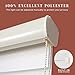 Elegant Comfort Zebra Blinds, Dual Layer Window Treatments Sheer, Privacy Light Control, Pull Strings Roller Window Shades, Day and Night Window Drapes (58Wx72L, Beige)