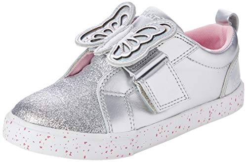 Kickers Correa Tovni Faerie, Zapatillas Niñas, Plata Plata Slv, 24 EU