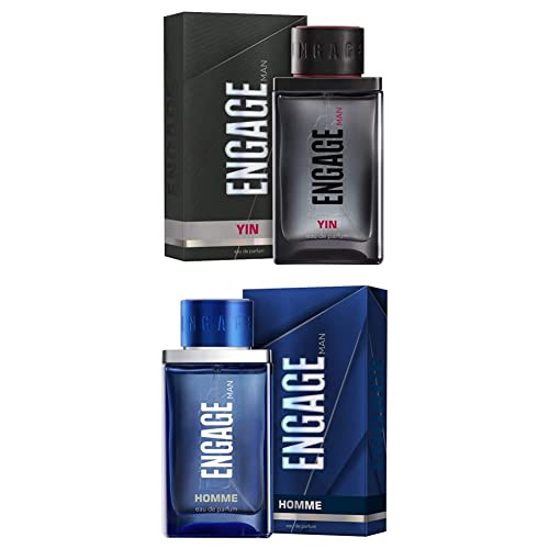 Image of Engage Yin Eau De Parfum, Perfume for Men, 90ml And Engage Homme Eau De Parfum, Perfume for Men, 90ml