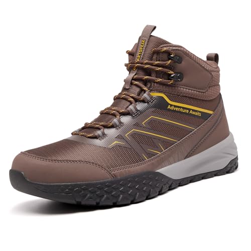 Men's Waterproof Hiking Boots - All-Terrain Breathable