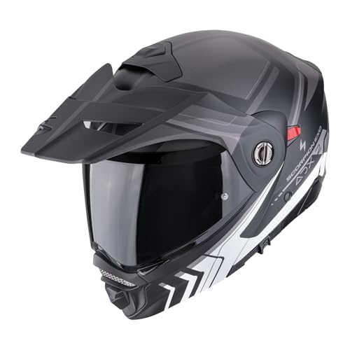 Casque Scorpion ADX-2 Lewis intégral finition haut de gamme noir mat argent - 2