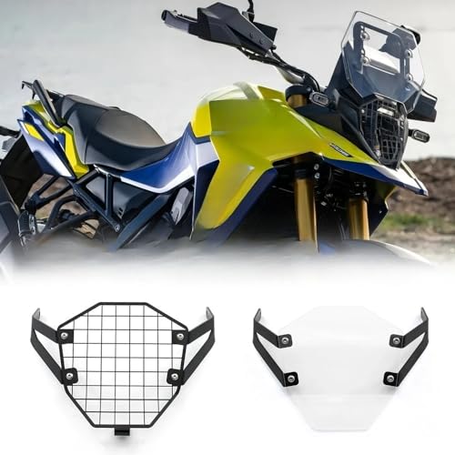 Grille phare moto pour préserver l'éclairage de votre V-STROM 800