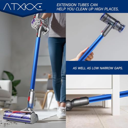 Image of ATXKXE Extension Wand Compatible with Dyson V10 Wand, Blue