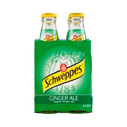 Schweppes Ginger Ale 180ml (Confezione da 24)