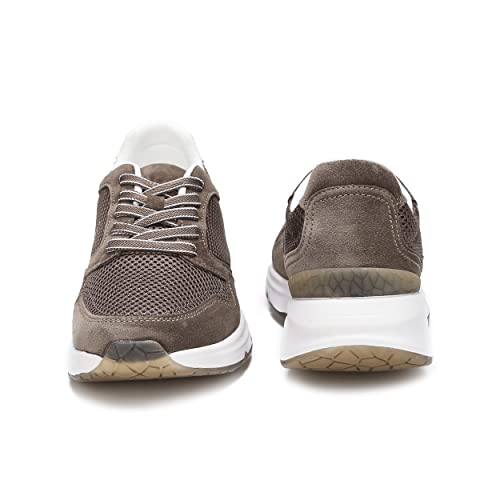 Dasengye Non Slip Womens Fashion Sneakers Comfortable Lace Up & Mesh Walking Shoes Women Coffee 9 #TOP1