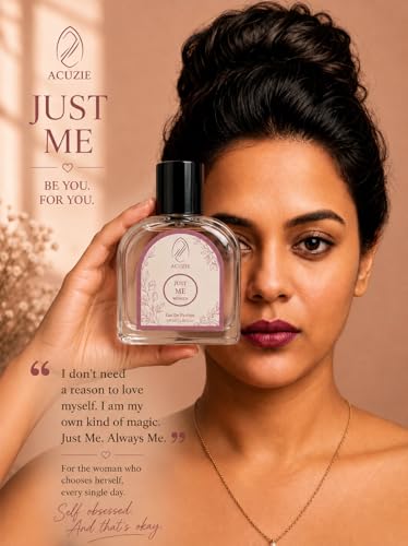Image of Just Me 100ml Perfume for Women | Long Lasting Fresh Floral Vanilla Intense Eau de Parfum EDP Fragrance | Daily Wear Scent