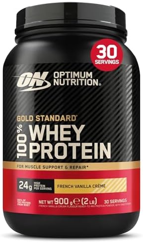 Optimum Nutrition Gold Standard 100% Whey, Proteína en Polvo, Sab...