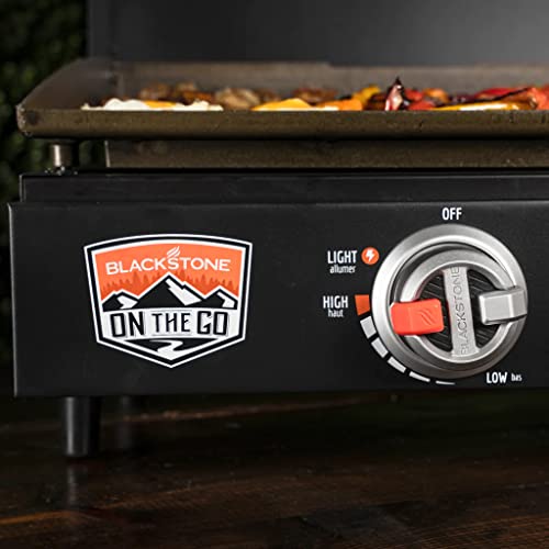 image for 17 Inch Blackstone Griddle with Lid, Nonstick Tabletop Gas Griddle Out
