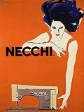 Necchi Vintage Poster Print