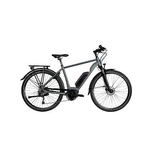 HAWK E-Trekking 500 Gent I - Bicicletta elettrica da uomo, con piattaforma Bosch e motore centrale Active Line Plus, con freno a disco Tektro