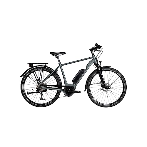 HAWK E-Trekking 500 Gent I E-Bike Herren I Fahrrad mit Bosch Rahmenplattform & Active Line Plus Mittelmotor I E Bike Herren mit Tektro Scheibenbremse