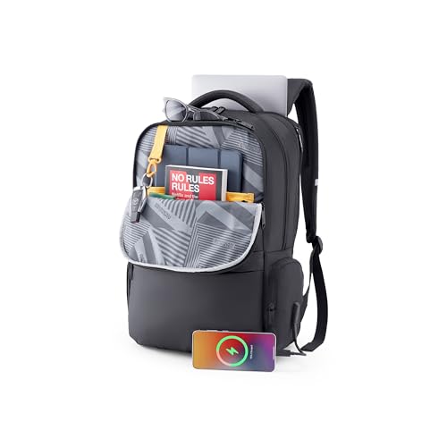 Image of American Tourister Segno 4.0 | 30 Ltrs | 3 Compartments | Bottle Pocket | Ergonomic Padded Back Panel & Shoulder Straps | Laptop Backpack | 1 Year International Warranty | Black