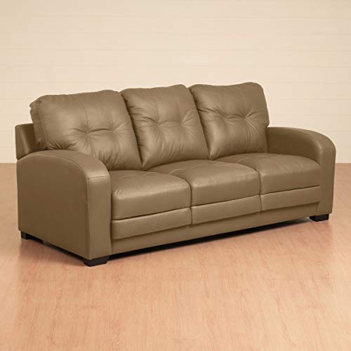 Home Centre Vista Solid Wood Fabric 3-Seater Sofa – Brown