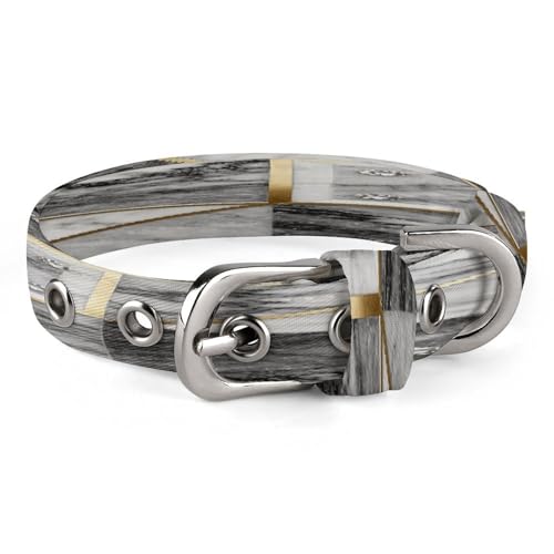 Collar de perro ajustable suave y duradero de tela Oxford transpirable para mascotas pequeñas 2