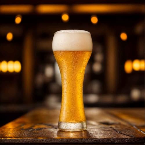 Ruvolo, Copo de Cerveja Weiss Premium G, Copo de Cristal 500ml