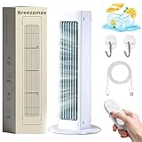 AC, Qinux 2025 Version New & Improved Portable Air, No Leaves, Small Ultra Quiet Energy Efficient, 3 Adjustable Wind Speeds, Beat The Scorching Heat & Humidity — Instantly (White)