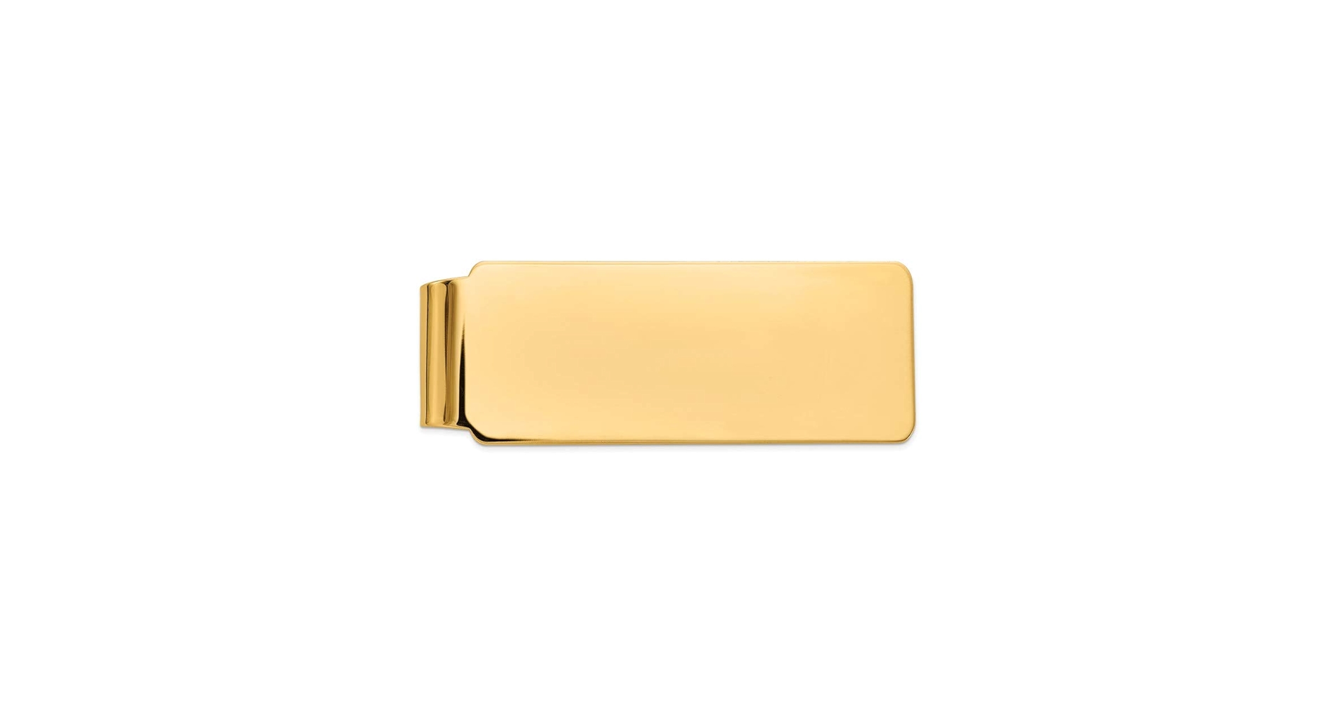 【ベル】CHALLENGER MONEY CLIP GOLD Factory Money Clip - 18K Gold Plated Waterproof & Anti-tarnish