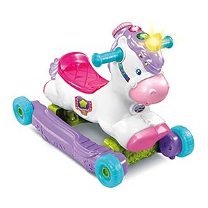 VTech – Cleo, Mijn eenhoorn Basculo, drager en loopmaker, eenhoorn – versie FR