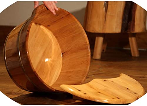 Bañera de madera para masaje de pies y pedicura miniatura 4