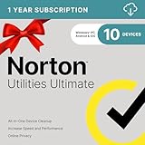 Norton Utilities Ultimate for 10 Devices, Keep your devices running like new - for Windows PC, Android and iOS (Download)