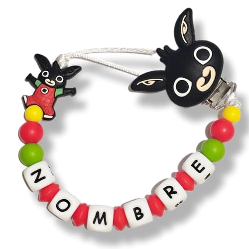 Doudou Bebe, Manta de Seguridad para Bebés Personalizada con Nombre, Mantita de apego bebé, Toalla para bebés suave, Regalos Bebe, Babyshower, (Pack Conejo)