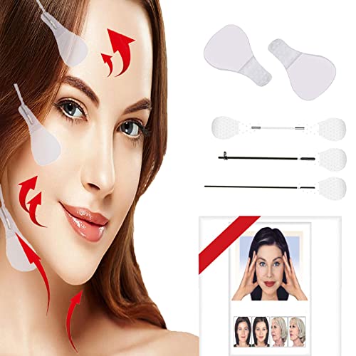 Ninth C 120 Stück Face Lift Tape Gesicht Aufkleber NeckEye Band Unsichtbare Aufzug Dünne V-form Make-up Werkzeuge Cover