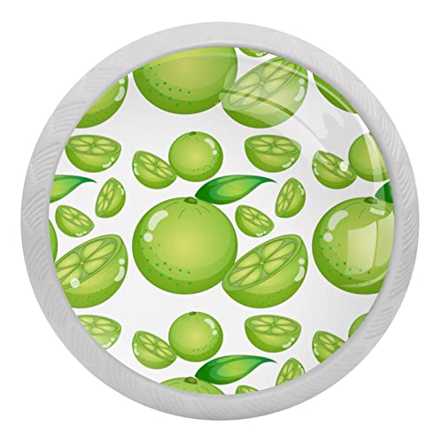 Poignées de tiroir de commode rondes fluorescentes pour armoires de cuisine