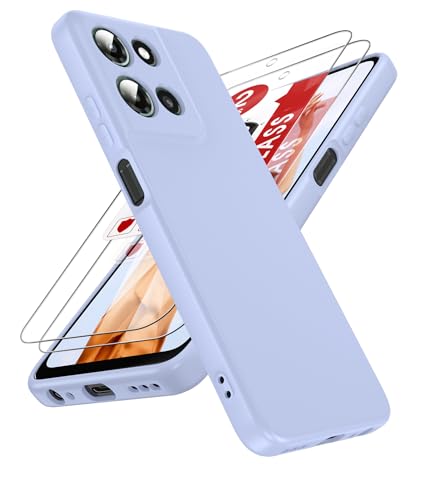 Coque pour Moto G 2025 protection écran verre trempé silicone