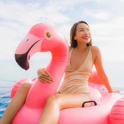 intex Flamingo swan Floating Swimming Pool Float Ride-on-Pink