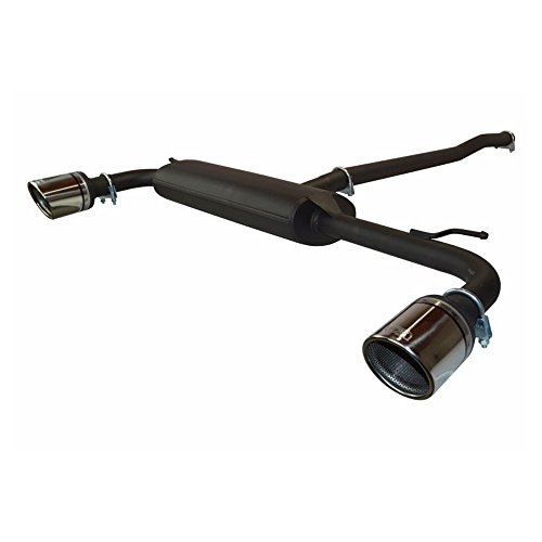 Escape doble Ulter Sport de 101 mm negro para solucionar la falta de potencia y estética de serie